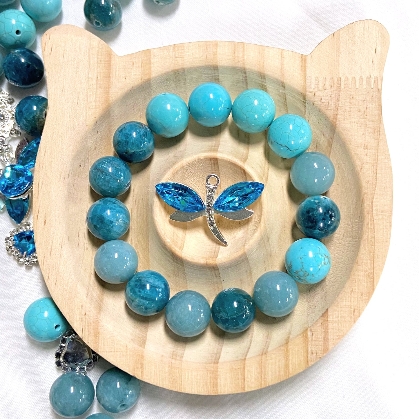 Crystal Blue Apatite