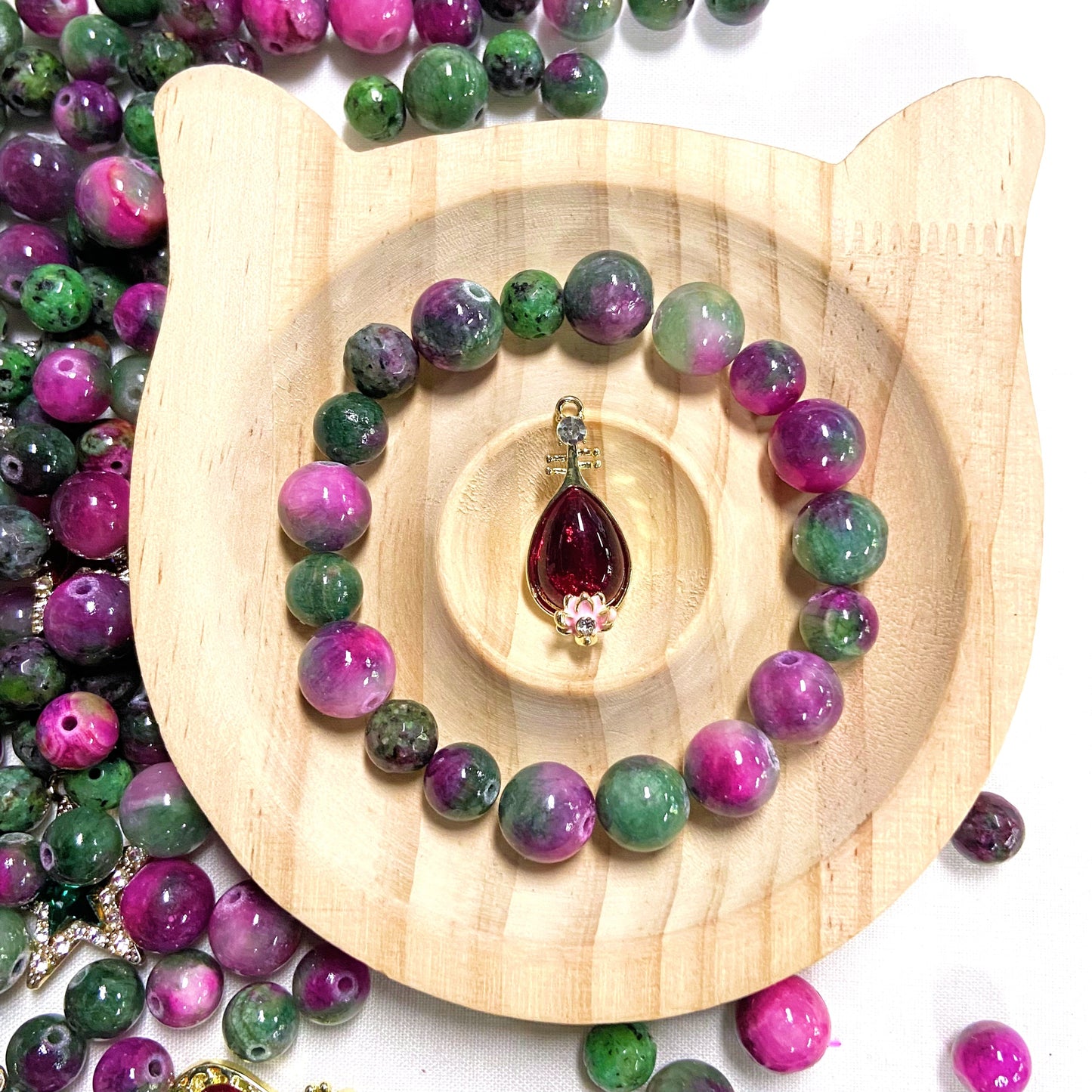 Crystal Ruby Zoisite