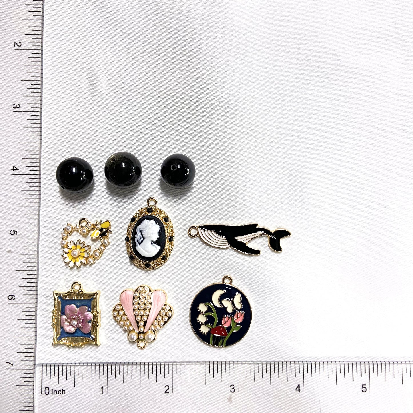 Crystal Large Black Obsidian 14mm