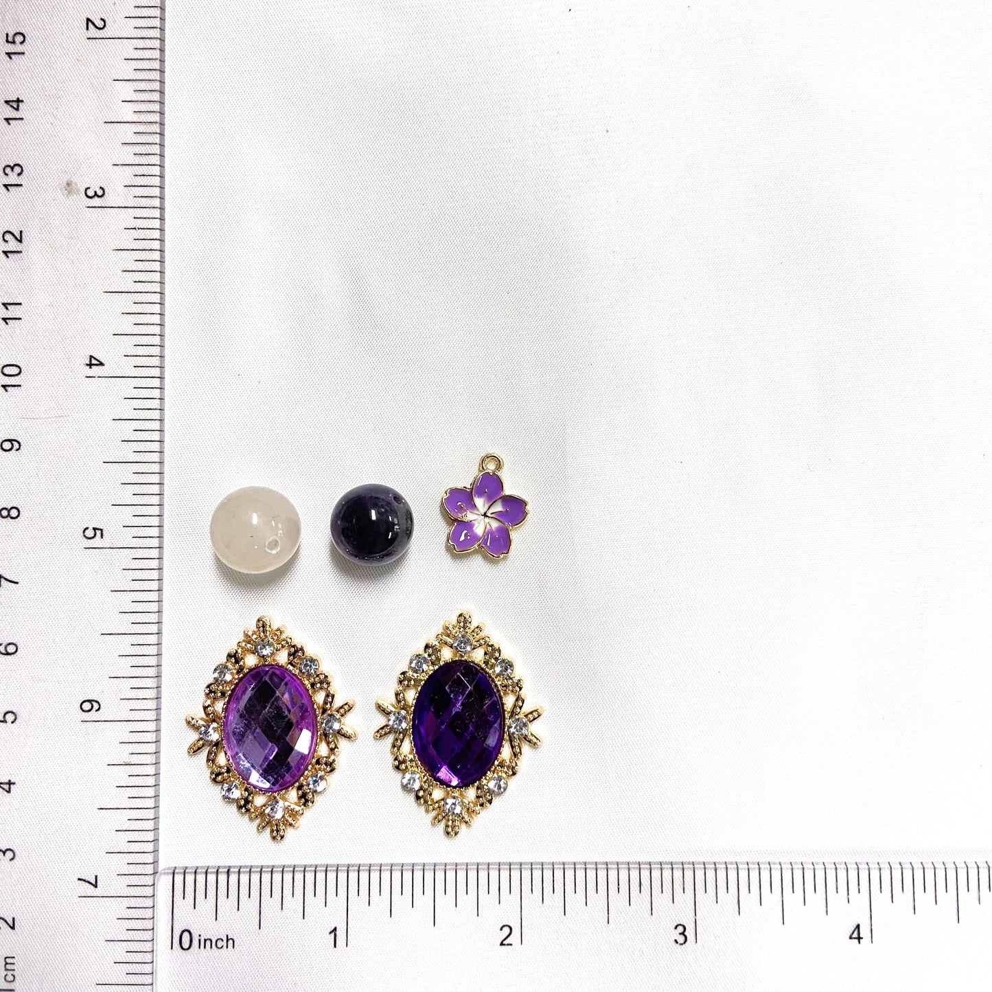 Crystal Lavender Dusk 12mm