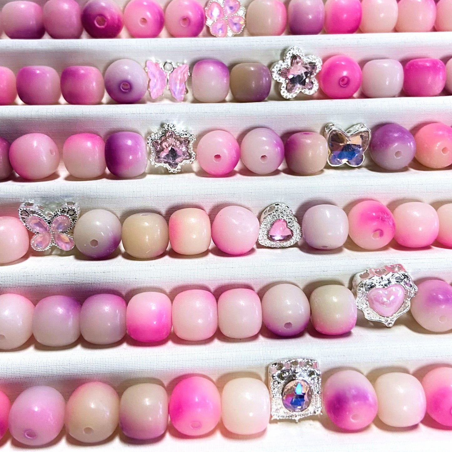 Bodhi Pink Cloud 10*11mm