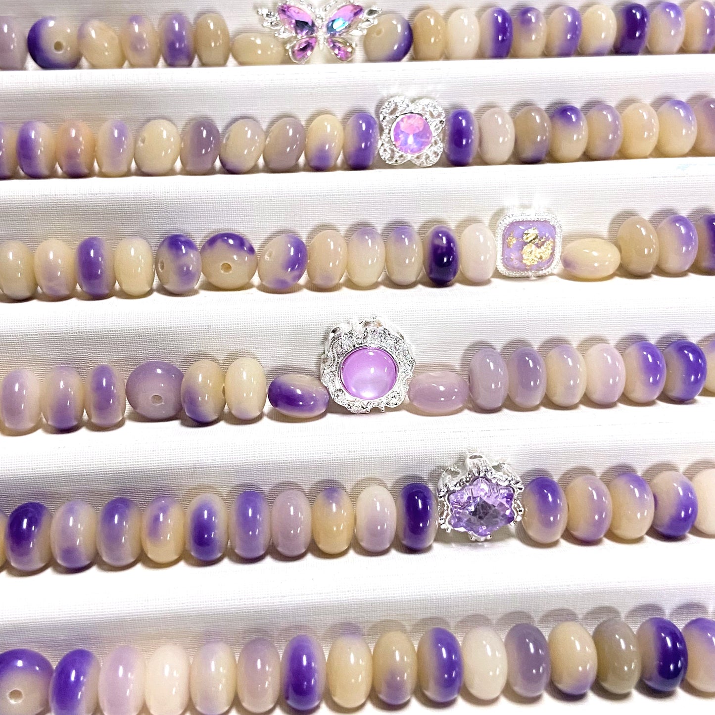 Bodhi Cobble Stone Purple Petal