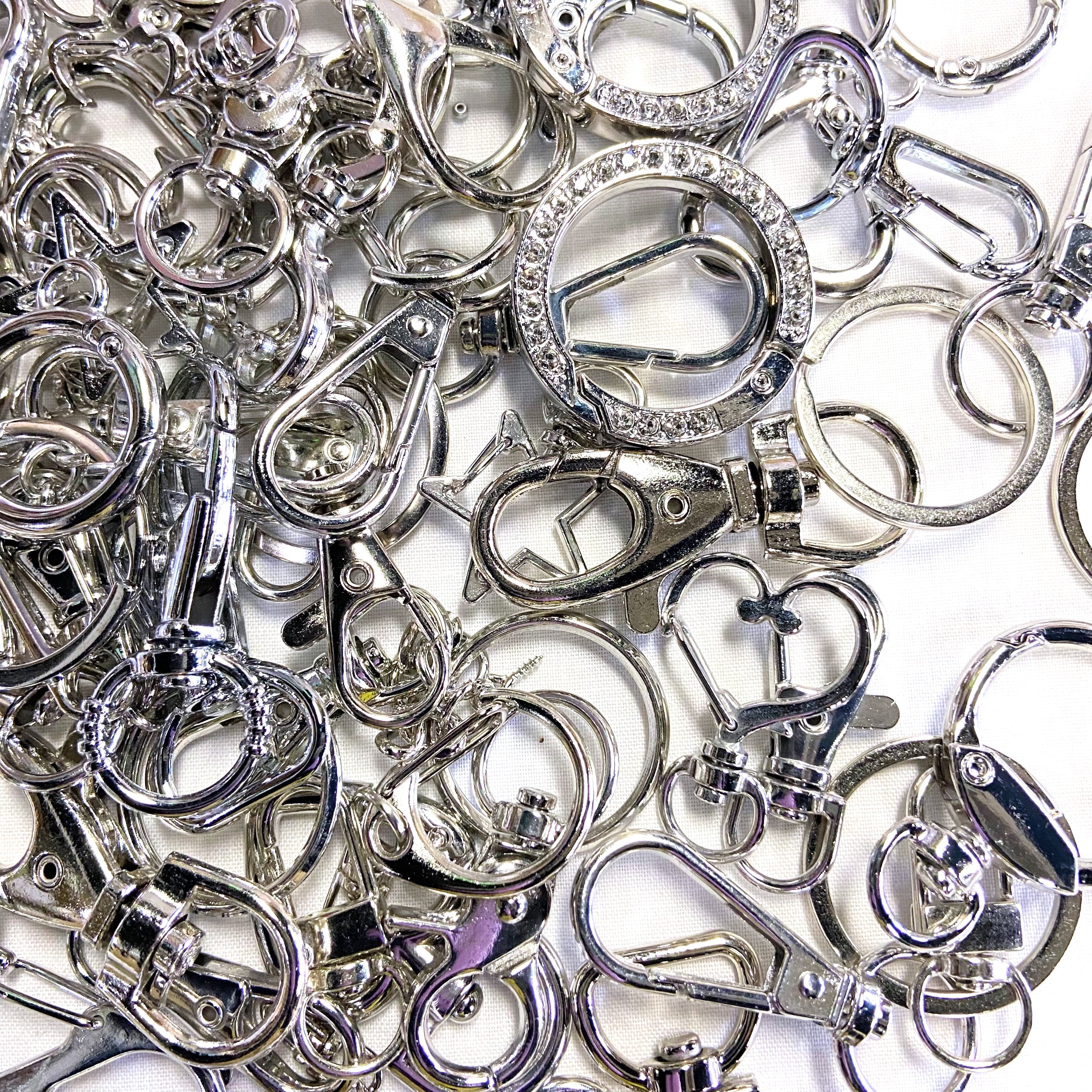 Key Chain Ring Silver