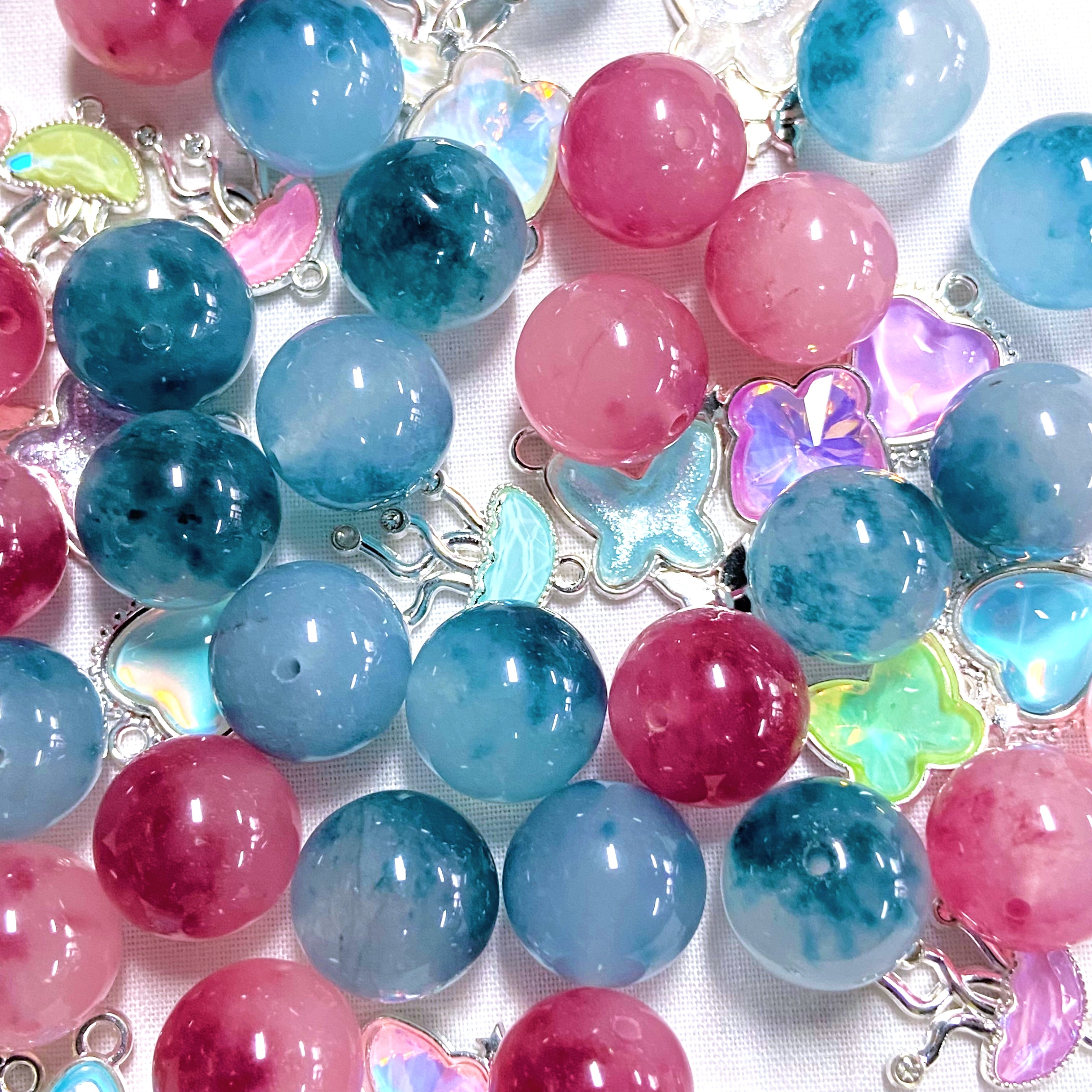 Crystal Azure Blush 14mm