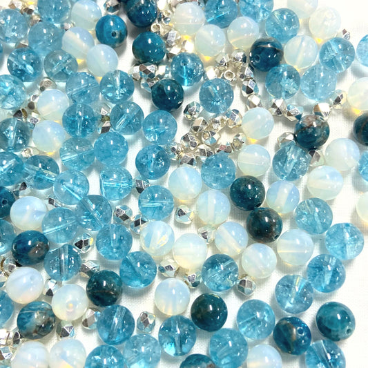 Crystal Aqua 8mm