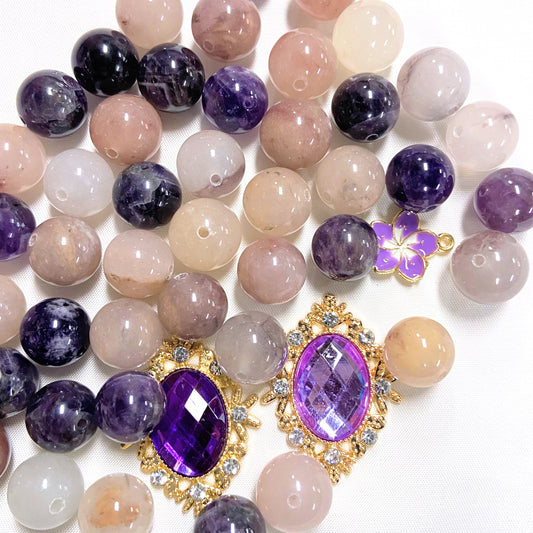 Crystal Lavender Dusk 12mm