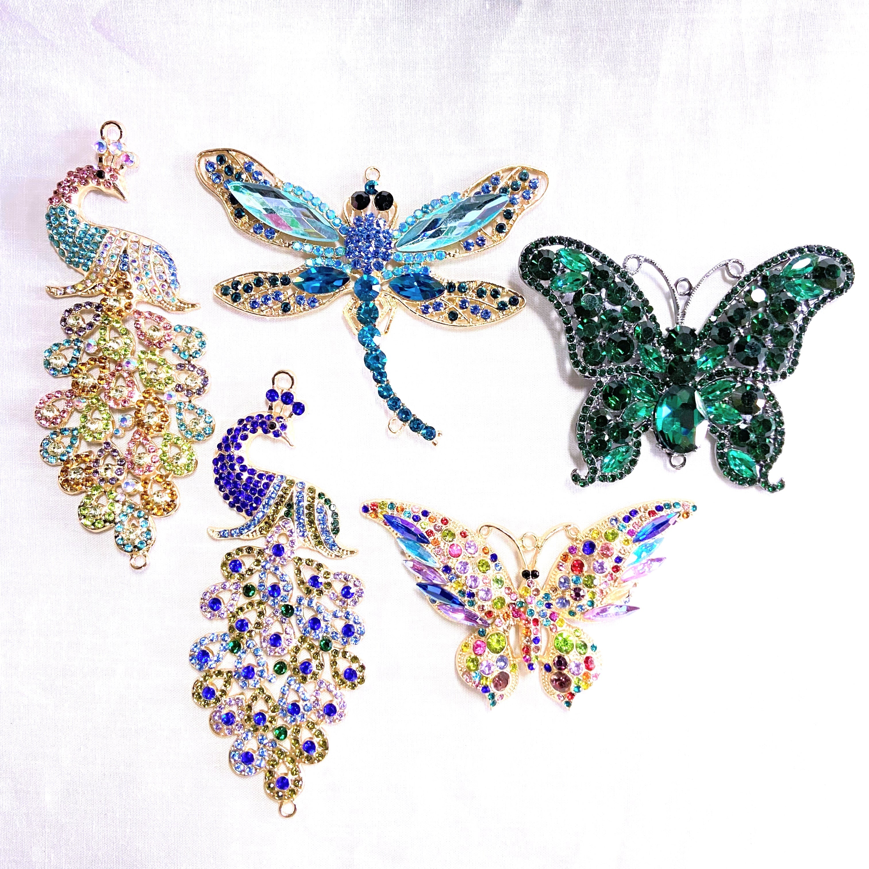 Suncatcher  Emerald Pendants Large