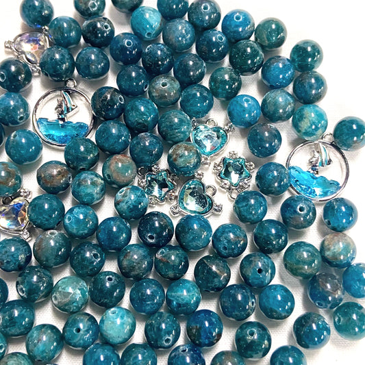 Crystal Apatite Blue 8mm