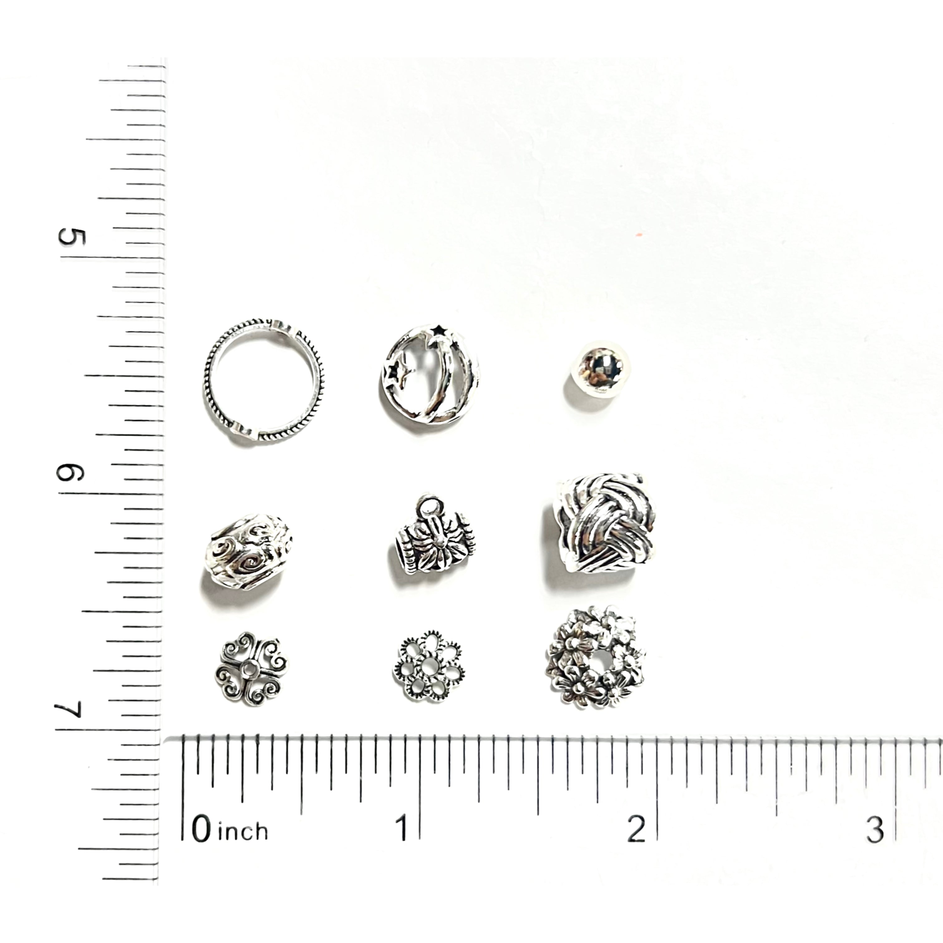 Spacer Beads Silver Vol.2