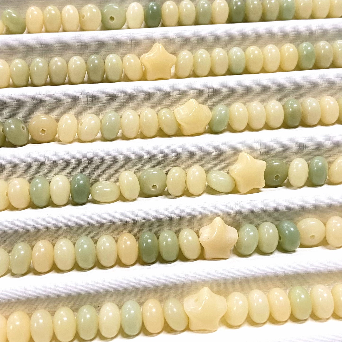 Bodhi Cobble Stone Lime 6*9mm