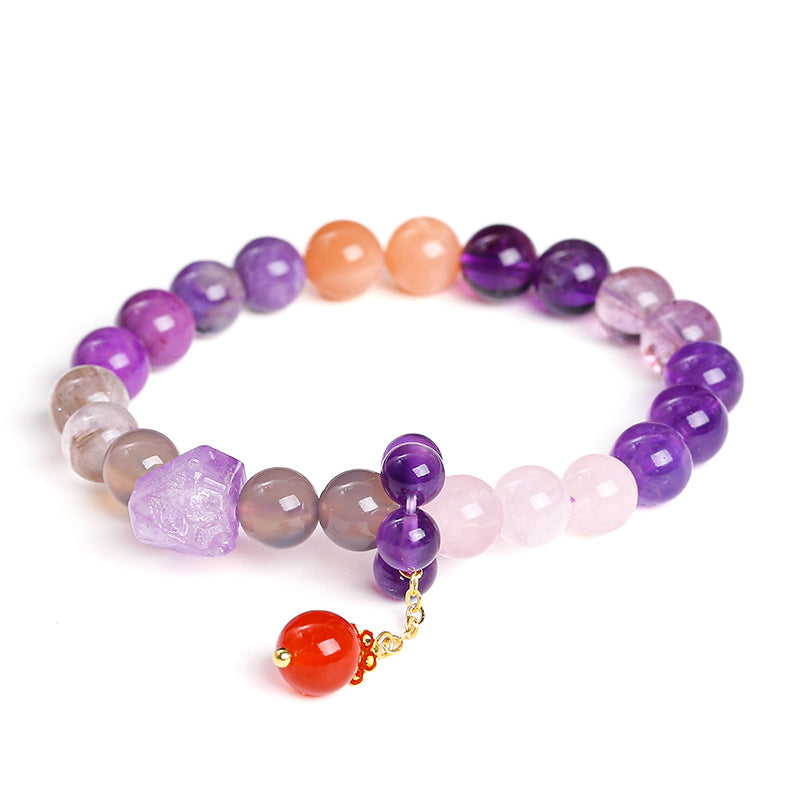 [BR23]Nine Purple Bracelet