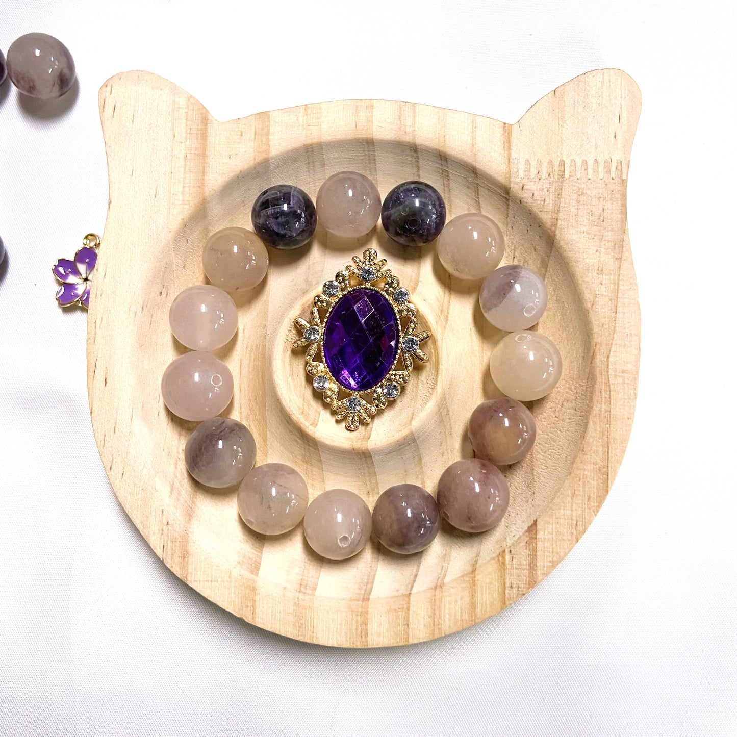Crystal Lavender Dusk 12mm