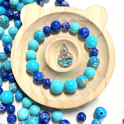Crystal Minty Blue