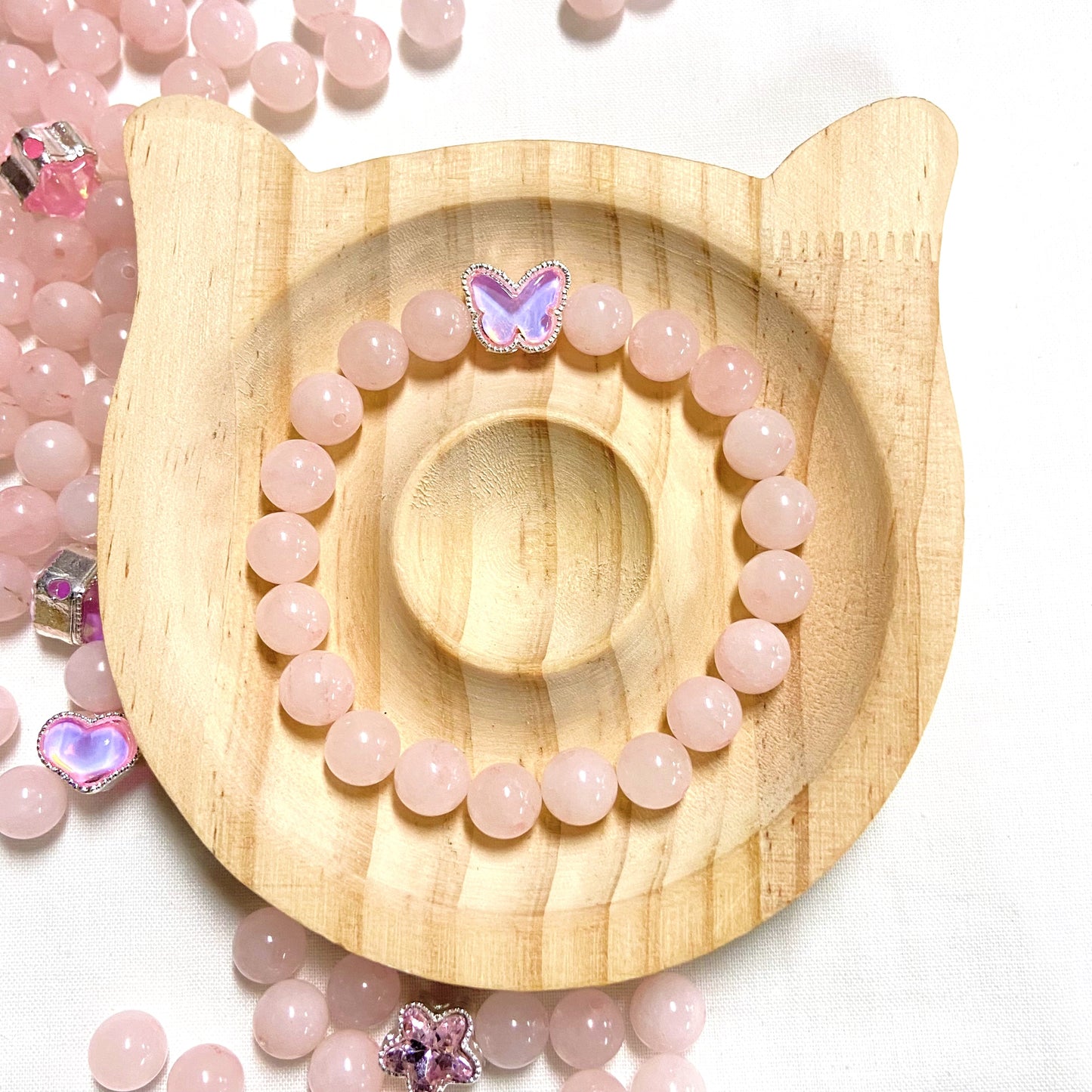 Crystal Rose Quartz 8mm