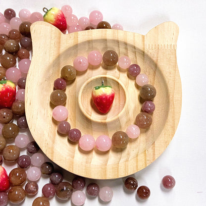 Crystal Strawberry Quartz