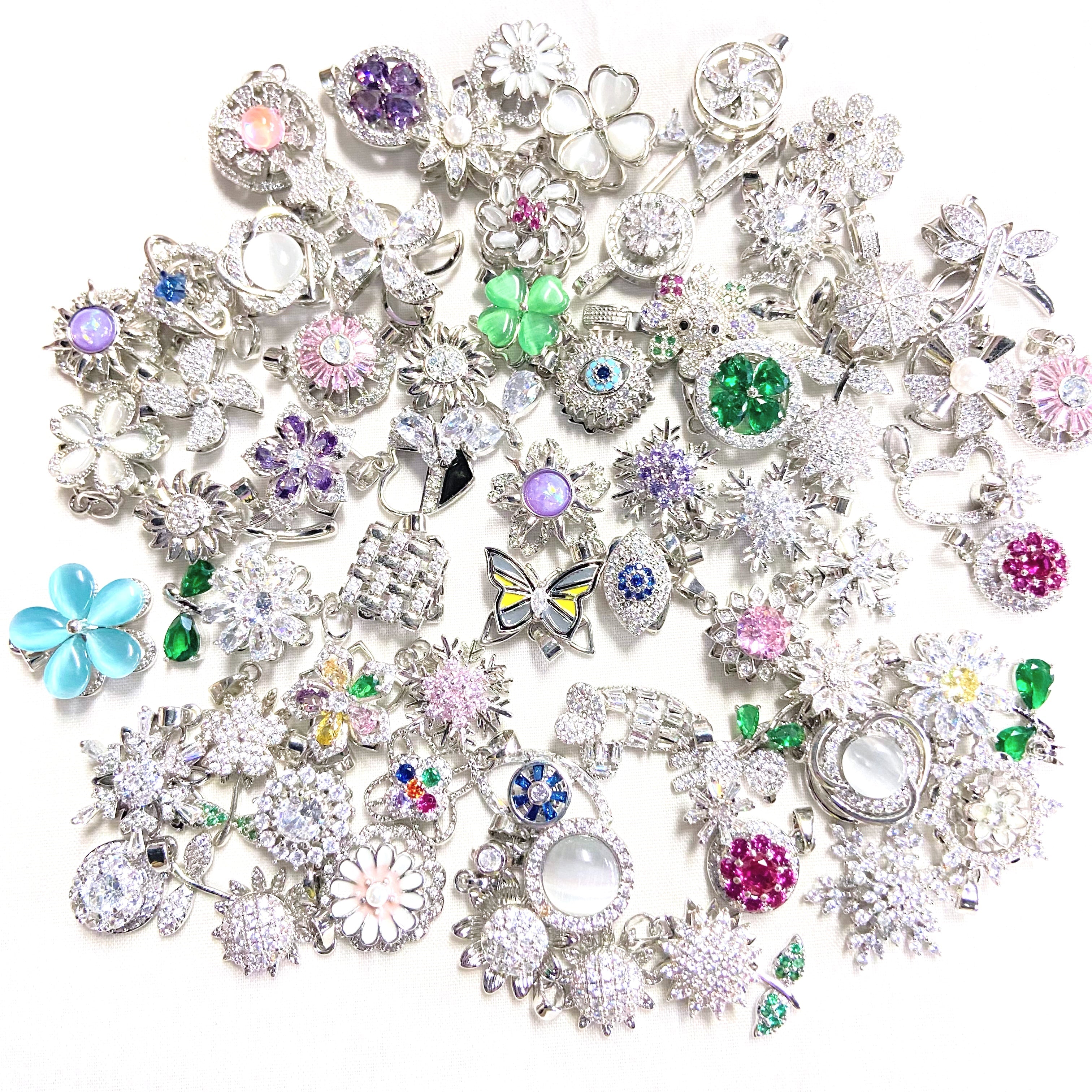 Spinning Pendants Silver