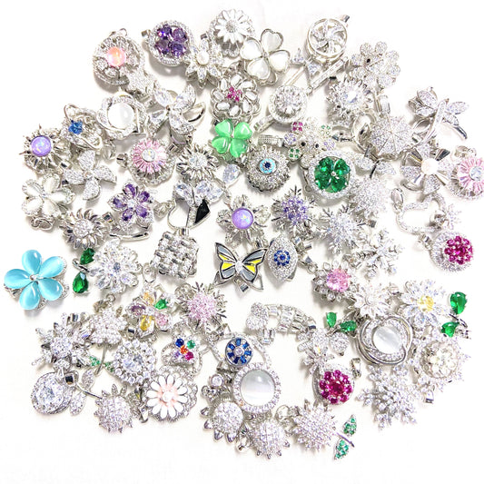 Spinning Pendants Silver