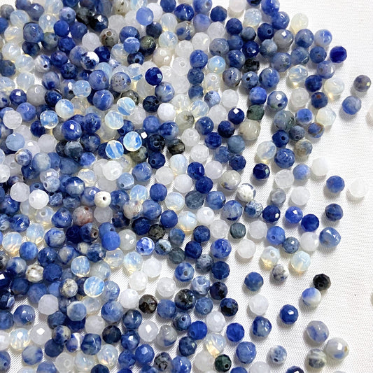 Tiny Crystal Breeze Facet 4mm
