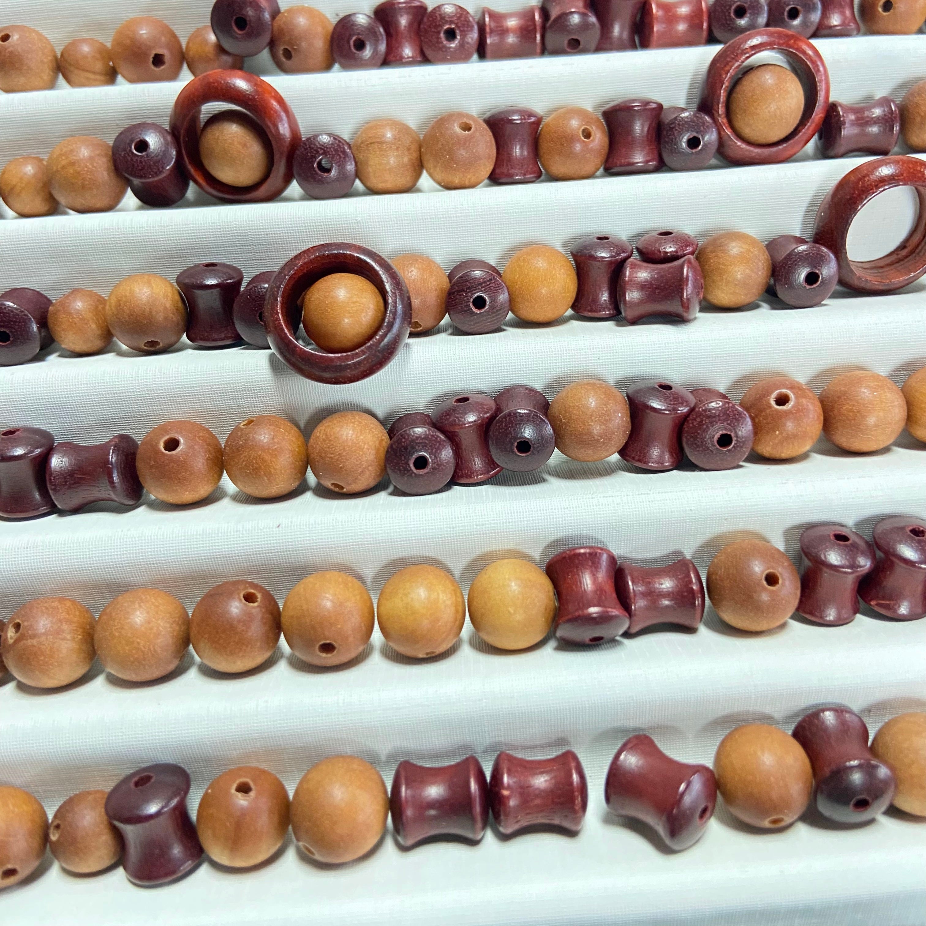 Purpleheart Beads