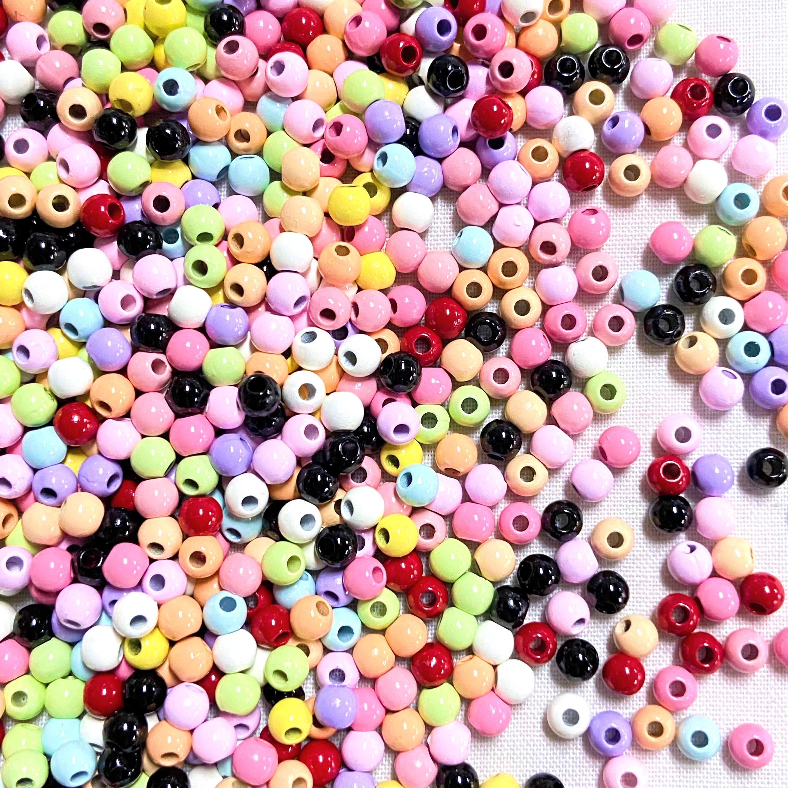 Spacer Metal Beads 4mm