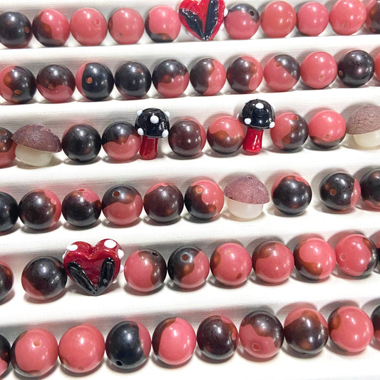 Bodhi Red Mushroom 12mm