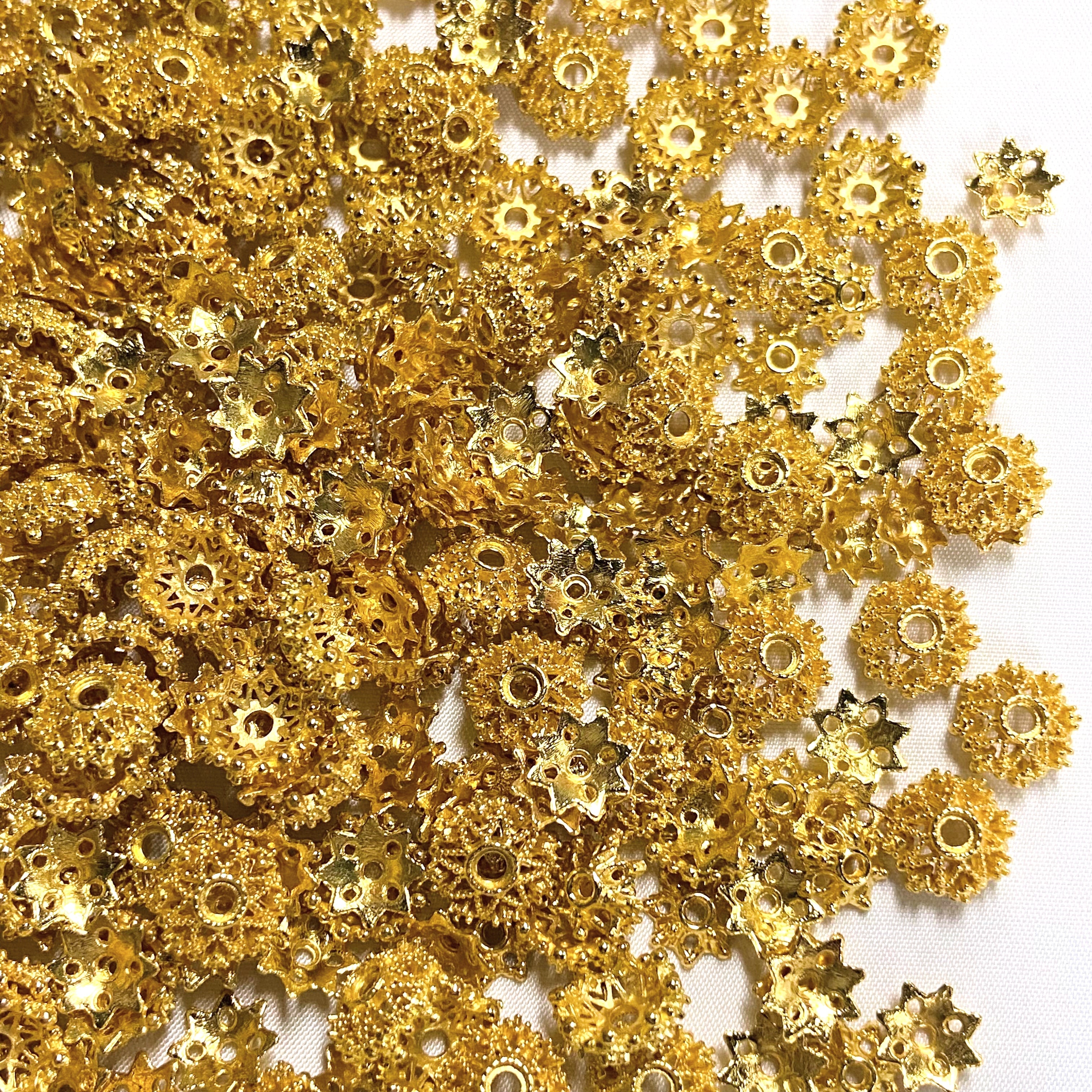 Spacer Flower Gold